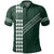 Custom Hawaii Kakau Warrior Polynesian Football Polo Shirt Green - Polynesian Pride