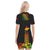 PNG Hibiscus Tribal Pattern Polo Dress Motuan Reggae Color LT7 - Polynesian Pride
