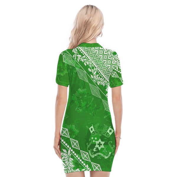 Saineha High School Tonga Women Casual Shirt Kupesi Style - Ver03 LT7