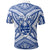Custom Guam Rugby Polo Shirt Polynesian Patterns Blue LT16 - Polynesian Pride