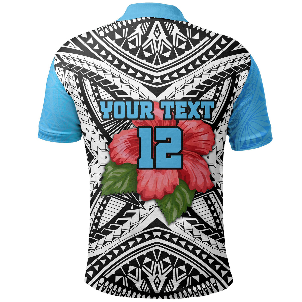 Custom Suva Rugby Polo Shirt Polynesian Style - Polynesian Pride