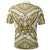Custom Guam Rugby Polo Shirt Polynesian Patterns Gold Old LT16 - Polynesian Pride