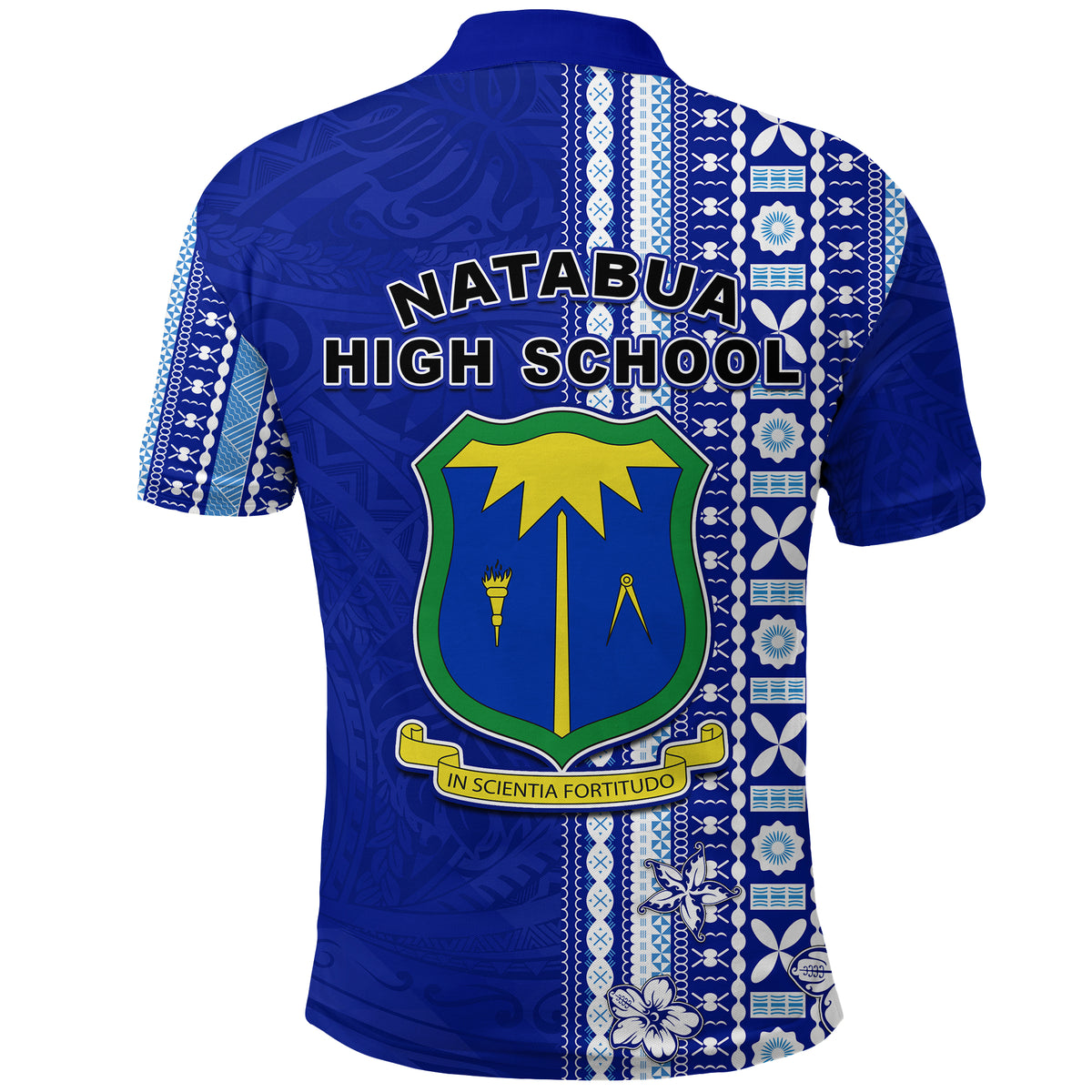 Natabua High School Polynesian Polo Shirt Lautoka Fiji LT13 - Polynesian Pride