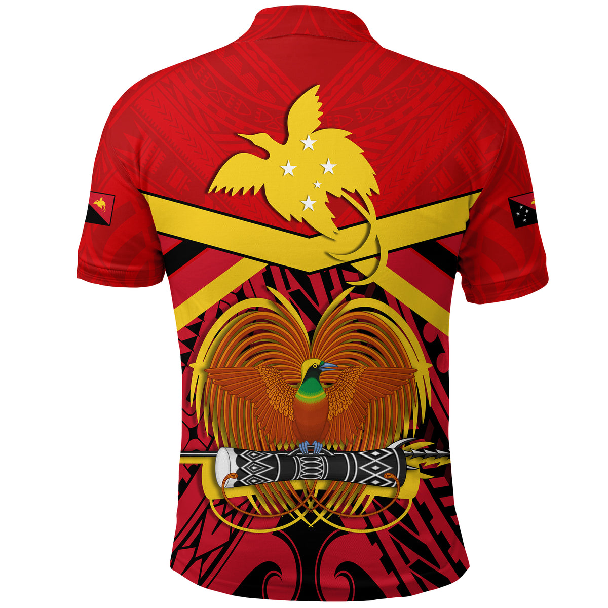 Custom Papua New Guinea Polo Shirt the One and Only LT13 - Polynesian Pride