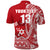 Custom Tonga Rugby Polo Shirt Rustic - Polynesian Pride