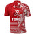 Tonga Rugby Polo Shirt Rustic - Polynesian Pride