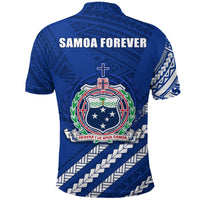 Samoa Rugby Polo Shirt Go The Manu - Polynesian Pride