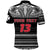 Custom Wallis and Futuna Rugby Polo Shirt Polynesian Clever Black Custom Text and Number - Polynesian Pride