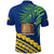 Tokelau Rugby Polo Shirt Coconut Leaves Coconut - Polynesian Pride