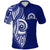 Tupou College Polo Shirt Unisex Blue - Polynesian Pride