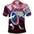 Guam Rugby Polo Shirt Dab Trend Creative Unisex Red - Polynesian Pride