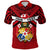 Custom Tonga Rugby Polo Shirt Mate Maa Tonga Unisex Red - Polynesian Pride