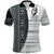 Fiji Rugby Polo Shirt Impressive Version Unisex Black - Polynesian Pride