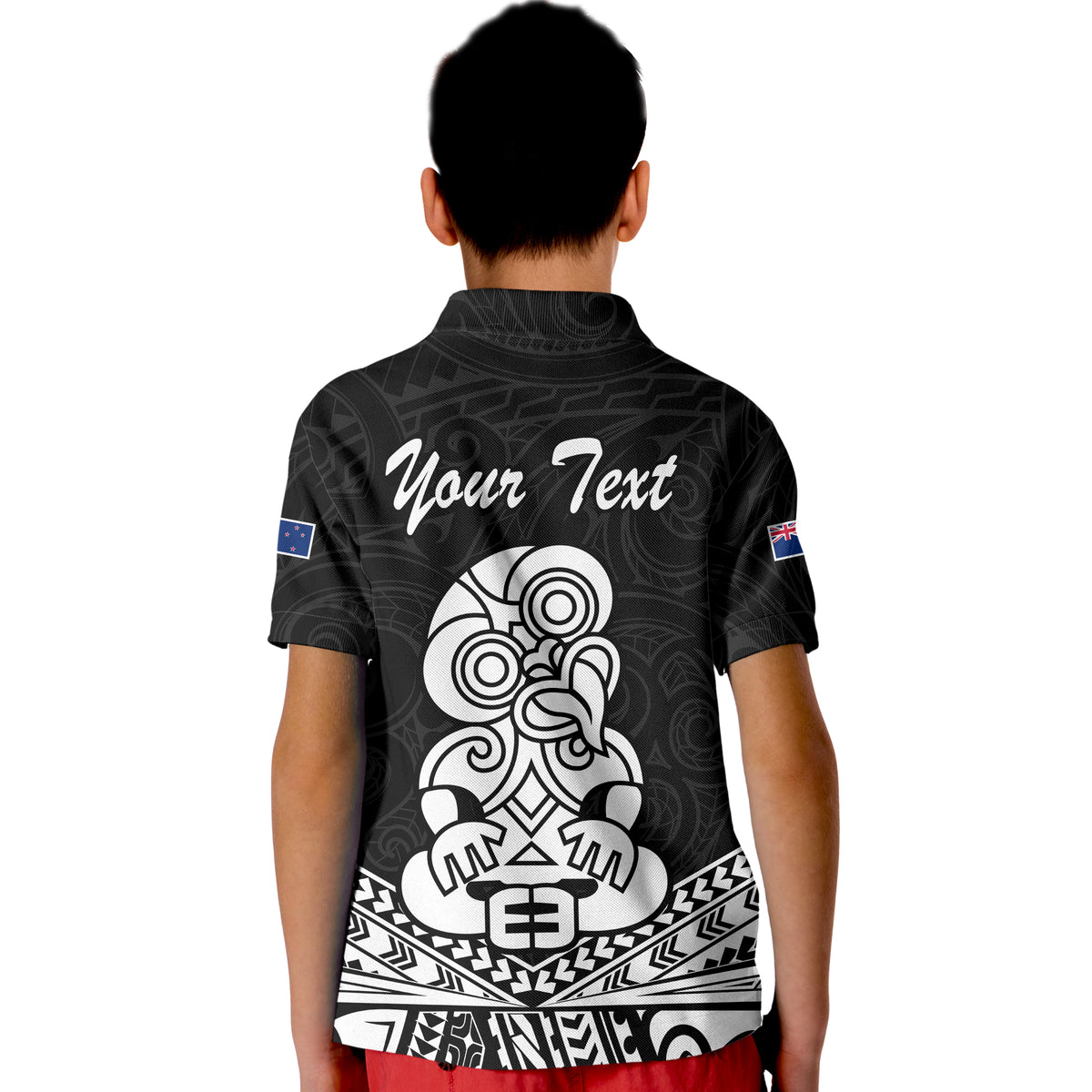 Custom Waitangi Maori Tiki Polo Shirt LT9 - Polynesian Pride
