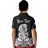 Custom Waitangi Maori Tiki Polo Shirt LT9 - Polynesian Pride