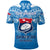 Samoa Rugby Toa Samoa Blue Style Polo Shirt LT2 - Polynesian Pride