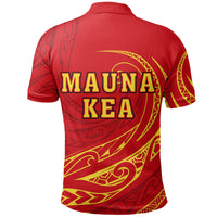 Hawaiian Mauna Kea Polynesian Polo Shirt Frida Style - Polynesian Pride