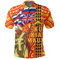 Hawaiian King Defend Mauna Kea Polo Shirt - Polynesian Pride