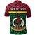 Custom Vanuatu Polo Shirt Melanesian Warrior Version 2 LT4 - Polynesian Pride