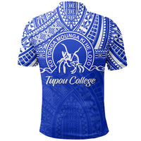 Tupou College Polo Shirt White - Polynesian Pride