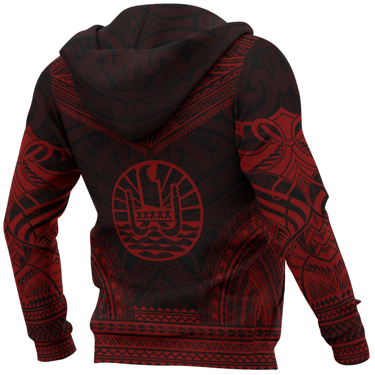French Polynesia Red Chief Hoodie - Polynesian Pride