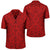 Polynesian Culture Red Hawaiian Shirt Unisex Black - Polynesian Pride