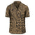 Polynesian Hawaiian Style Tribal Tattoo Gold Hawaiian Shirt - Polynesian Pride