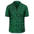 Polynesian Hawaiian Style Tribal Tattoo Green Hawaiian Shirt - Polynesian Pride