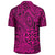 Polynesian Hawaiian Style Tribal Tattoo Pink Hawaiian Shirt - Polynesian Pride