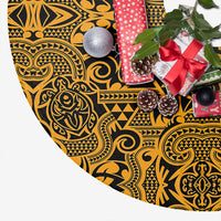 Polynesian Kakau Turtle Old Tree Skirt - Polynesian Pride
