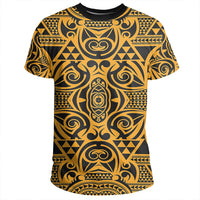 Polynesian Kakau Turtle Old T Shirt - Polynesian Pride