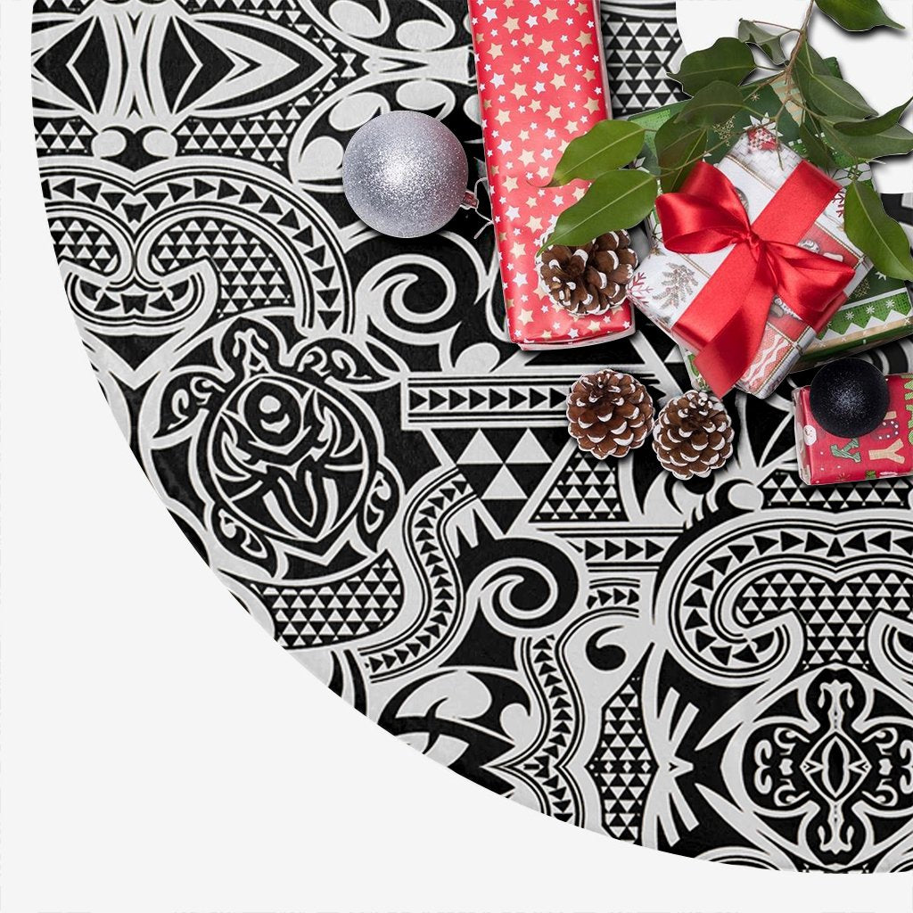 Polynesian Kakau Turtle Tree Skirt - Polynesian Pride