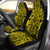 Polynesian Kakau Turtle Yellow Car Seat Cover - Polynesian Pride