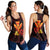Polynesian Kanaka Maoli Flower Racerback Tank AH Black - Polynesian Pride