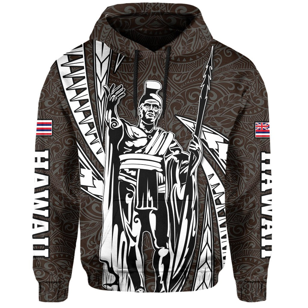 Polynesian King Culture Hoodie Mega Style - Polynesian Pride
