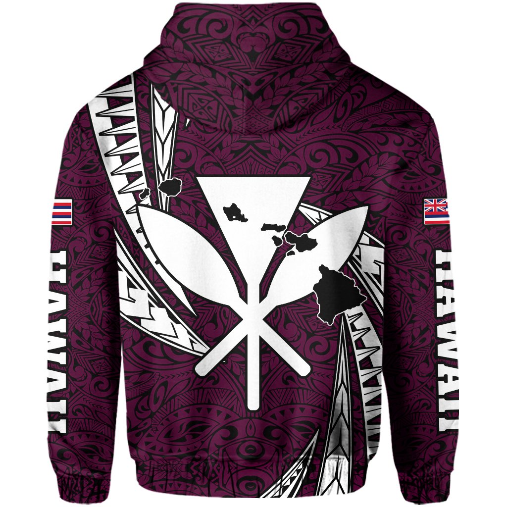 Polynesian King Culture Pink Hoodie Mega Style - Polynesian Pride