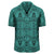 Polynesian Lauhala Mix Turquoise Hawaiian Shirt - Polynesian Pride