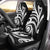 Polynesian Maori Ethnic Ornament Gray Car Seat Cover - Polynesian Pride