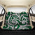 Polynesian Maori Ethnic Ornament Green Back Seat Cover One Size Green Back Car Seat Covers - Polynesian Pride