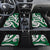 Polynesian Maori Ethnic Ornament Green Hawaii Car Floor Mats Green One Size - Polynesian Pride