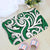 Polynesian Maori Ethnic Ornament Green Hawaii Door Mat Door Mat Green - Polynesian Pride