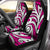 Polynesian Maori Ethnic Ornament Pink Car Seat Cover - Polynesian Pride