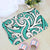Polynesian Maori Ethnic Ornament Turquoise Hawaii Door Mat Door Mat Turquoise - Polynesian Pride