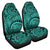Polynesian Maori Lauhala Turquoise Car Seat Cover Universal Fit Turquoise - Polynesian Pride