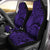 Polynesian Maori Lauhala Violet Car Seat Cover - Polynesian Pride