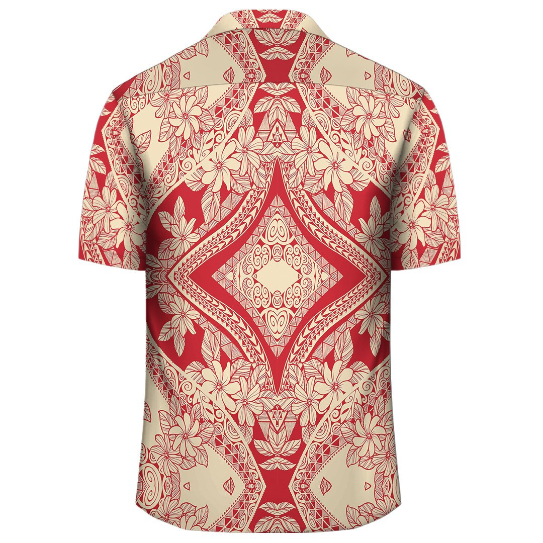 Polynesian Plumeria Mix Hawaiian Shirt - Polynesian Pride
