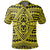 Unisex Polynesian Seamless yellow Polo Shirt - Polynesian Pride