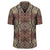 Polynesian Symmetry Brown Hawaiian Shirt - Polynesian Pride