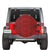 Polynesian Symmetry Red Hawaii Spare Tire Cover - Polynesian Pride