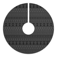 Polynesian Tattoo Tribal Gray Tree Skirt - Polynesian Pride